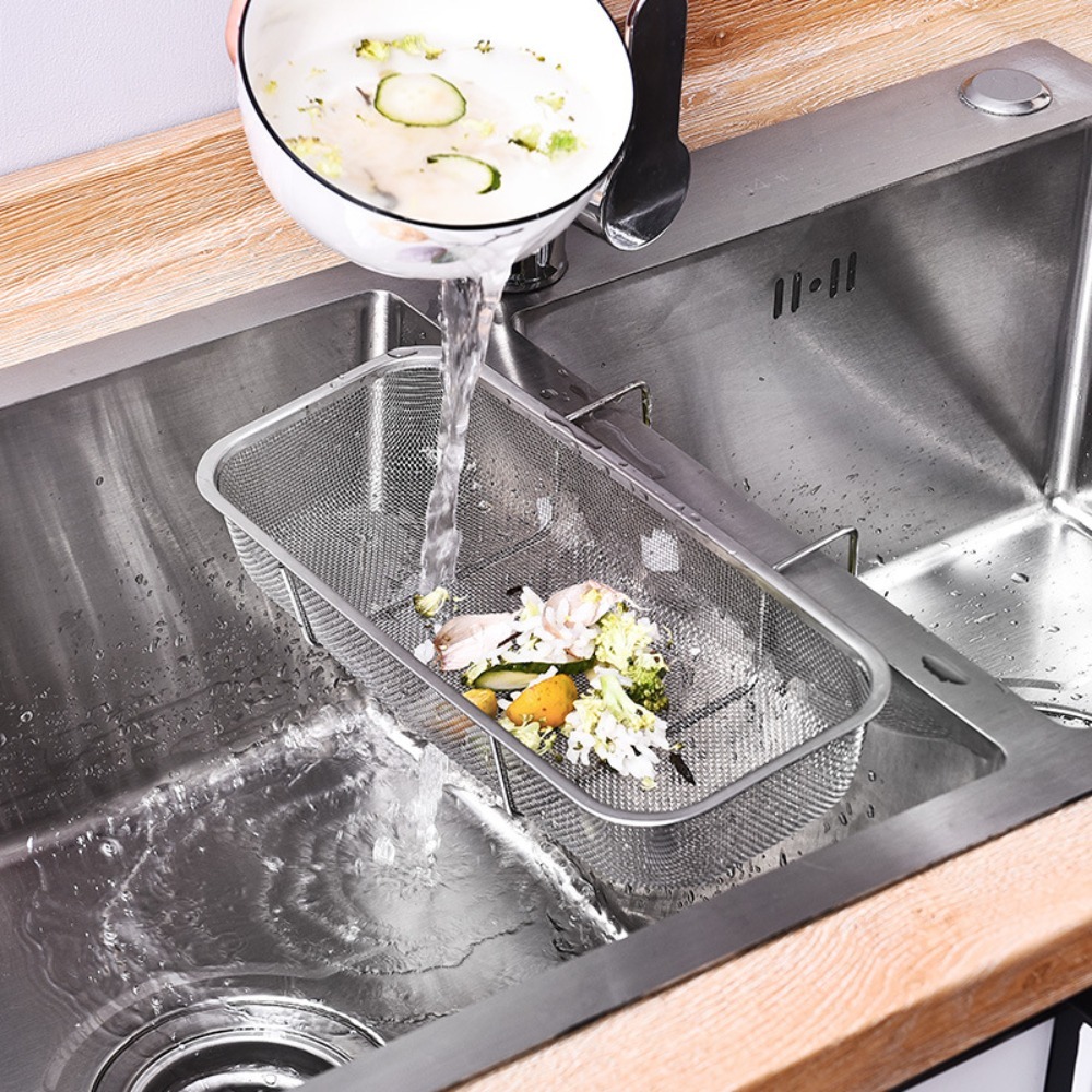 Kitchen Helper Gadgets - Koszyk do zlewu kuchennego, wielofunkcyjny, wiszący