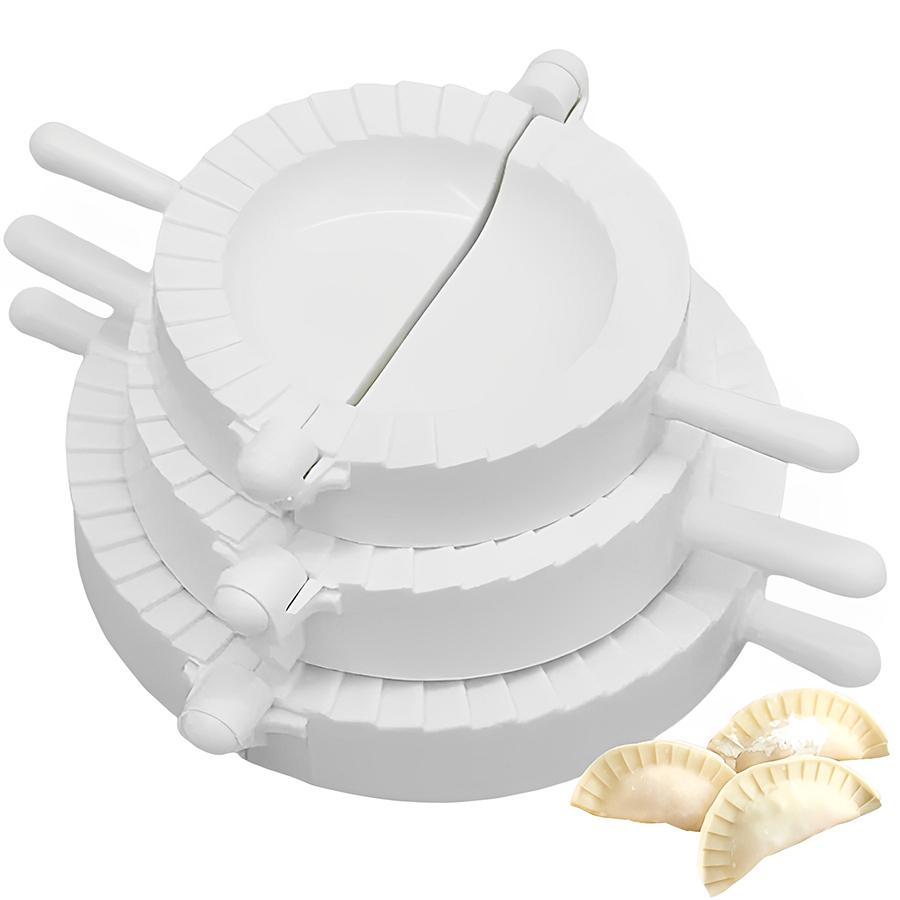Kitchen Gadgets Dumpling Maker - 3 sztuk/zestaw 7-10cm plastikowa maszyna do