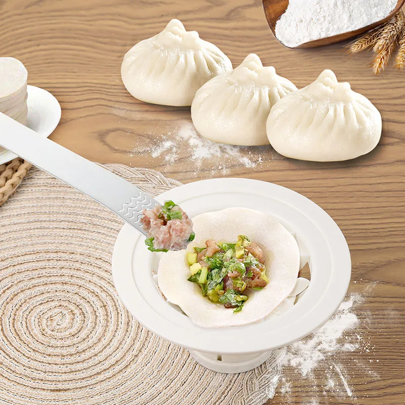 Kitchen Gadgets Dumpling Maker - Forma do Baozi, chińskich pierogów, DIY,