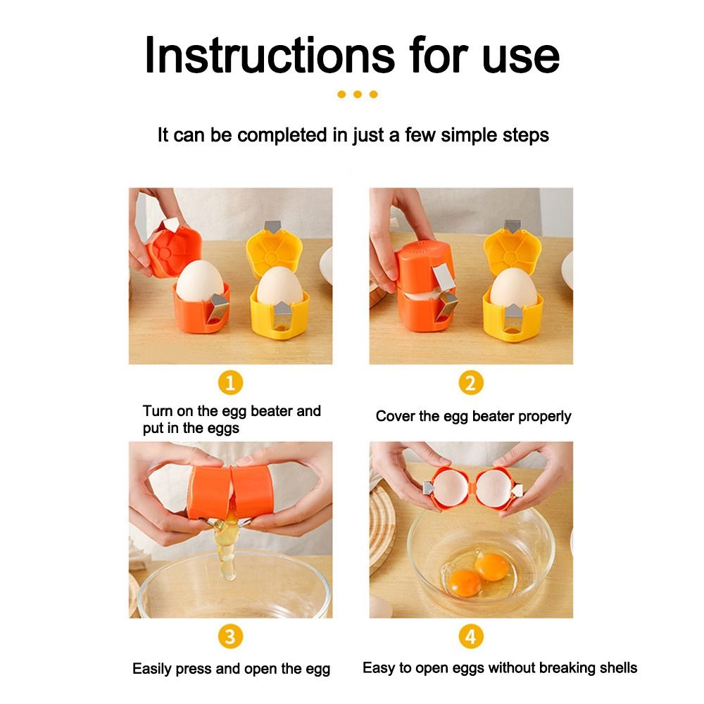 Kreatywny, uroczy otwieracz do – Egg Separator Tool recenzja i cena