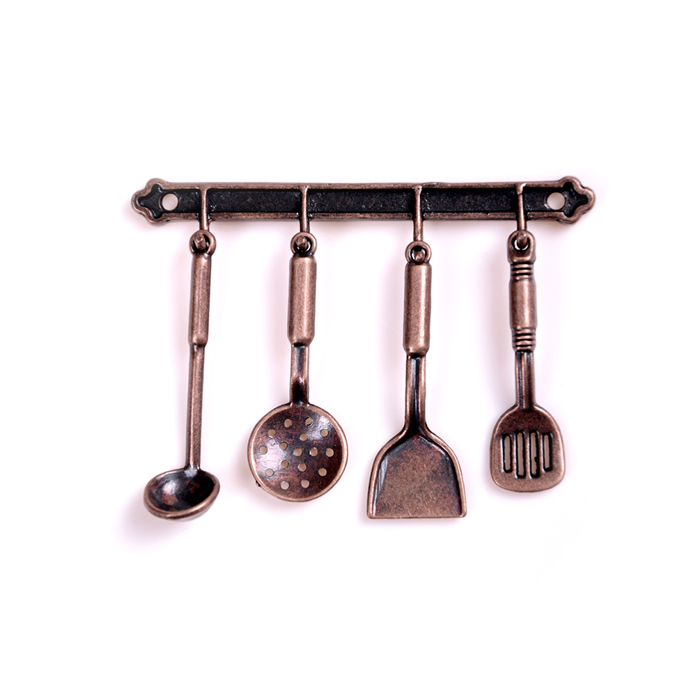 Skala 1:12 domek dla lalek min – Kitchen Gadgets Gold recenzja i cena