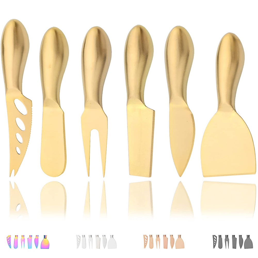 6 sztuk matowe złoto Mini nóż  – Kitchen Gadgets Gold recenzja i cena