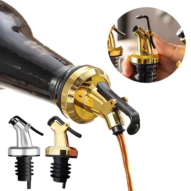 Złote korki do oliwy z oliwek, – Kitchen Gadgets Gold recenzja i cena